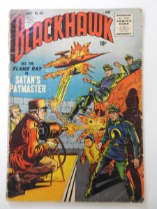 Blackhawk #101 (1956) Satan's Paymaster! Good Condition!