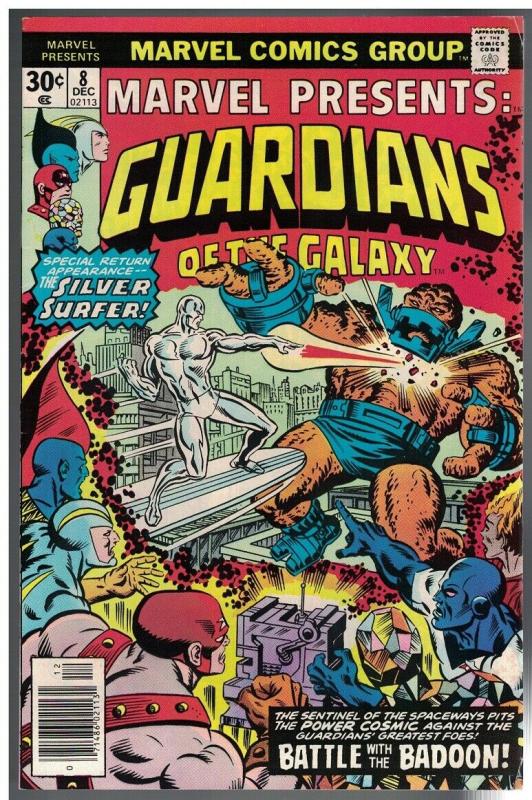 MARVEL PRESENTS 8 FN Dec. 1976 Guardians