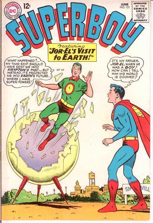 SUPERBOY 121 VF  June 1965 COMICS BOOK