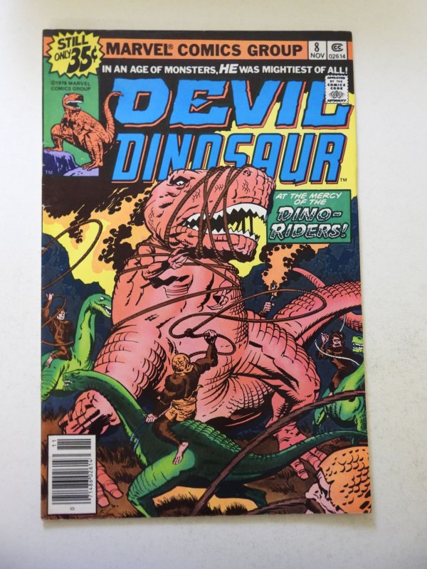 Devil Dinosaur #8 (1978) FN+ Condition