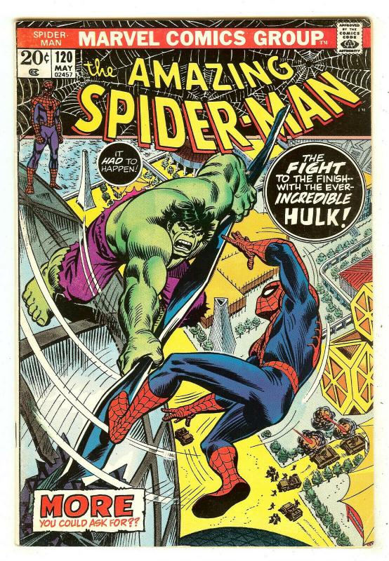 Amazing Spiderman 120   Hulk vs Spiderman