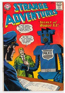 Strange Adventures (1950 1st Series) #169 VG+, Robot cover