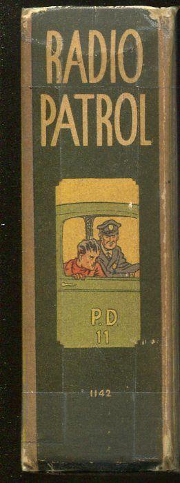 RADIO PATROL-BIG LITTLE BOOK-#1142-1935-CRIME-SCHMIDT-SULLIVAN-COMIC STRIP-vg