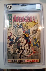 The Avengers #48 (1968) CGC 4.5 Dane Whitman becomes Black Knight