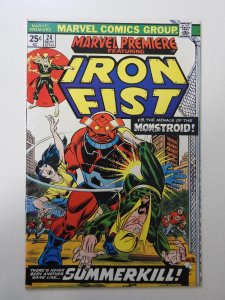 Marvel Premiere #24 (1975) FN Condition! MVS intact!