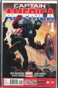Captain America #1 (2013) Captain America [Key Issue]