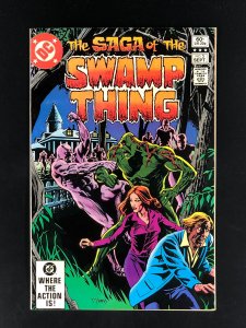 The Saga of Swamp Thing #5 (1982) VF Cool Phantom Stranger Back Story