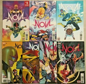 NOVA#1-7 VF/NM LOT 2015 MARVEL COMICS 