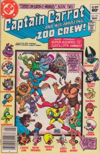 Captain Carrot and His Amazing Zoo Crew #15 (Newsstand) VG ; DC | low grade comi