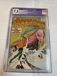 Aquaman (1963) # 7 (CGC 7.0 WP) Slight C-1 Restoration Purple