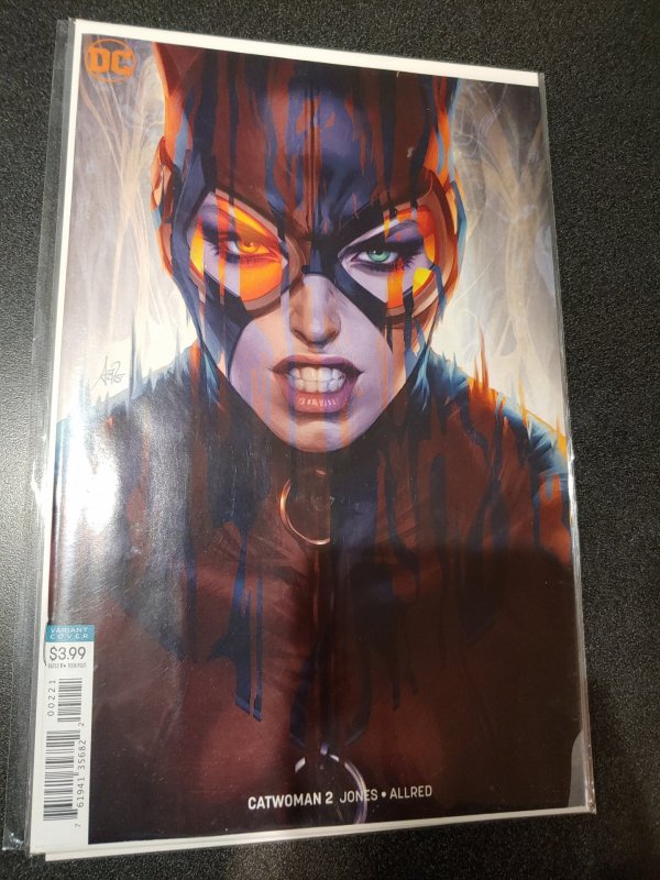 Catwoman 2 1st print DC Comics Artgerm variant cover B Sold Out Joelle Jones