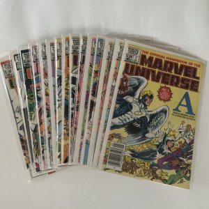 Official Handbook Marvel Universe 1-15 Deluxe Edition 1-7 9-20 Update ‘89 1-8 Fn