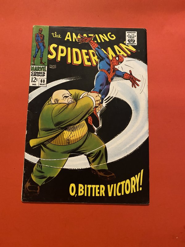 The Amazing Spider-Man #60 (1968) Romita Kingpin cover