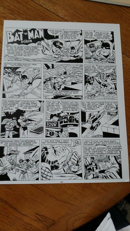 Batman Newspaper Comics Clipping