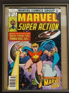 MARVEL SUPER ACTION #4 Vf- 1977 Captain America. P03