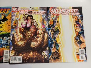 4 DC Comics #1 2 Outsiders + 1 1 Last Will and Testament one Shot 51 TJ5