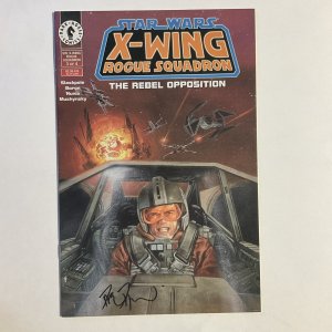 Star Wars X-wing Rogue Squadron 3 1995 Signed by Dave Dorman Dark Horse Nm