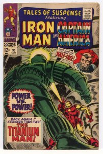 Tales of Suspense #93 (1967). In FN Condition.  264