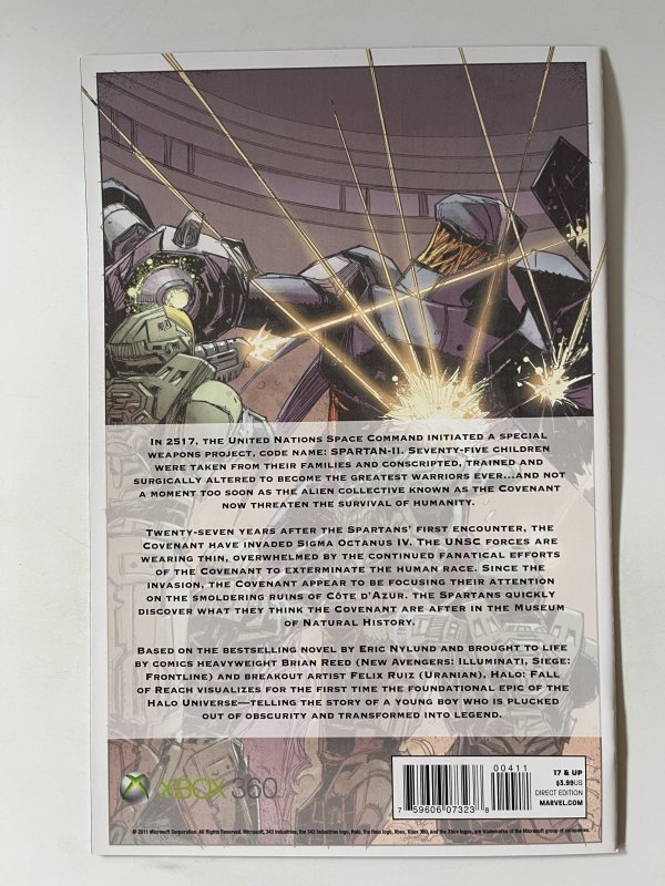 Halo: Fall of Reach - Covenant #4 - NM+  (2011)