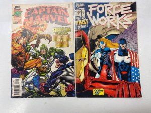 4 MARVEL comic books Untold Marvel #2 Force Works #1 Marvel #1 GI Joe #3 74 KM11