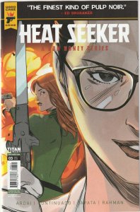 Heat Seeker Gun Honey Series # 3 Cover D NM Titan [S3]