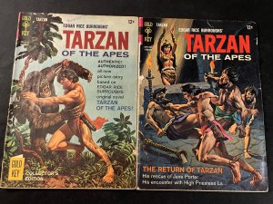 TARZAN OF THE APES #155, 156 G Condition