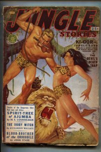 JUNGLE STORIES--FALL 1951--FICTION HOUSE--KI-GOR--Pulp Magazine