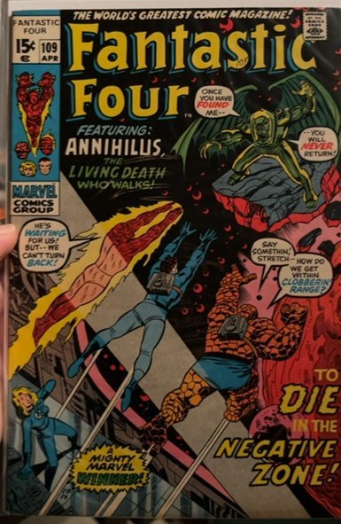 Fantastic Four #109 (1971) Fantastic Four 