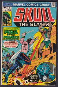 Skull the Slayer 4 (1976) VG/FN Bronze Age Marvel Comics