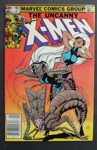 The Uncanny X-Men #165 Newsstand Edition (1983)