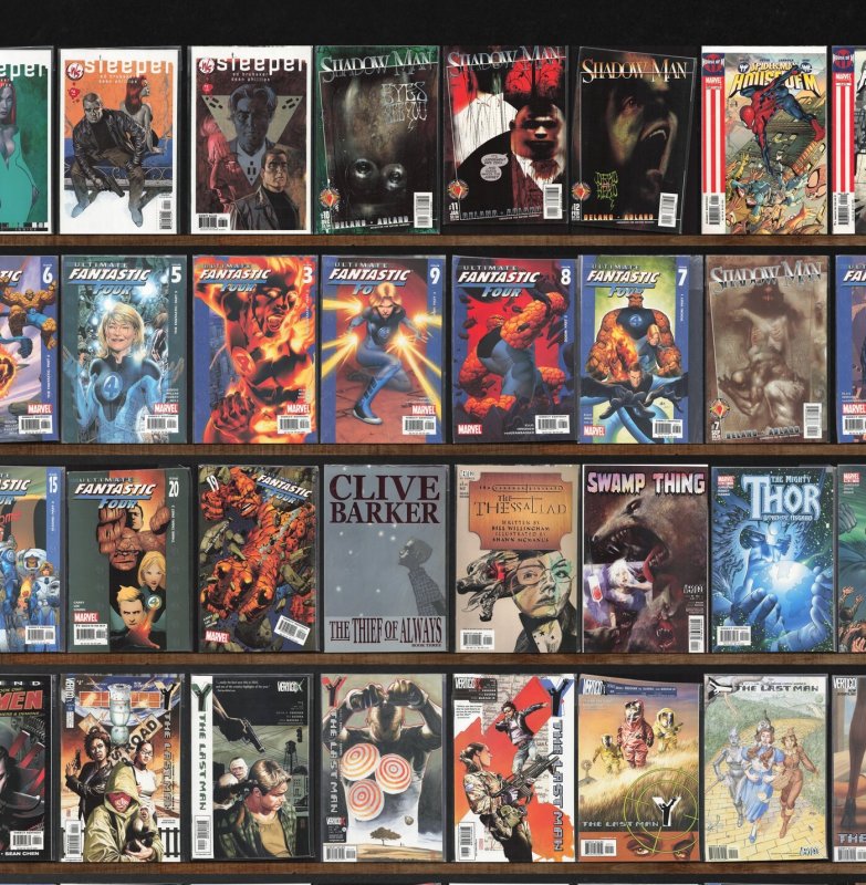 Huge Lot 150+ Comics with X-Man, Shadowman, Star Wars: Empire & More!