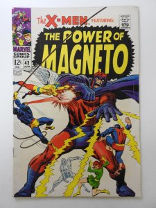 The X-Men #43 (1968) vs Magneto!! Sharp VG/Fine Condition!