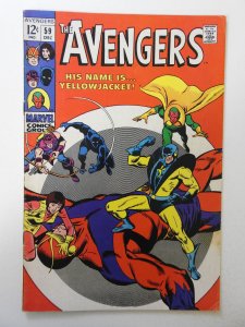 Avengers #59 FN Condition! First appearance of Yellowjacket!