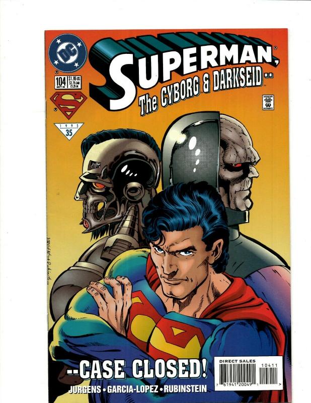 12 Superman DC Comics # 104 105 106 107 108 109 110 111 112 113 114 115 J408