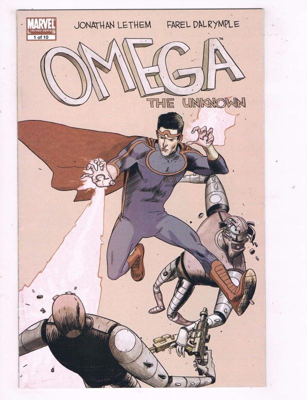 Lot Of 3 Omega The Unknown Marvel Comic Books # 1 2 3 Spider-Man Hulk Thor J43