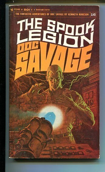DOC SAVAGE-THE SPOOK LEGION-#16-ROBESON-FN- JAMES BAMA COVER- FN