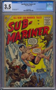 SUB-MARINER COMICS #41 CGC 3.5 NAMORA BYRRAH BILL EVERETT 