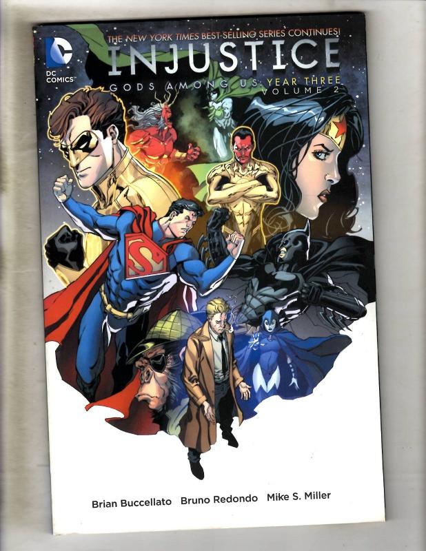 Injustice Gods Among Us Year THREE Vol 2 DC Comics TPB Graphic Novel Comic J340 