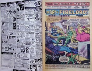 THOR Comic Issue 246 — Firelord & Jane Foster — 1976 Marvel Universe Very Good +