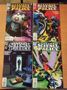 Legion Science Police 1-4 Complete Set Run! ~ NEAR MINT NM ~ 1998 DC Comics 