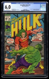 Incredible Hulk #141 CGC FN 6.0 Off White 1st Appearance Doc Samson!