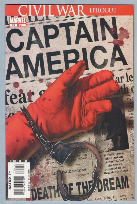 Captain America V5 25 Apr 2007 NM- (9.2)