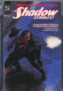 The Shadow Strikes #1 (1989) The Shadow