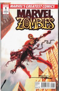 Marvel Zombies #1 Marvel's Greatest Comics Cover (2010) Marvel Zombies