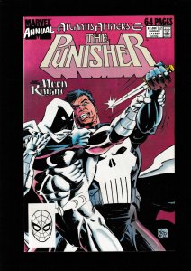 The Punisher Annual #2 (1989) VFN/NM / ATLANTIS ATTACKS / VS MOON KNIGHT