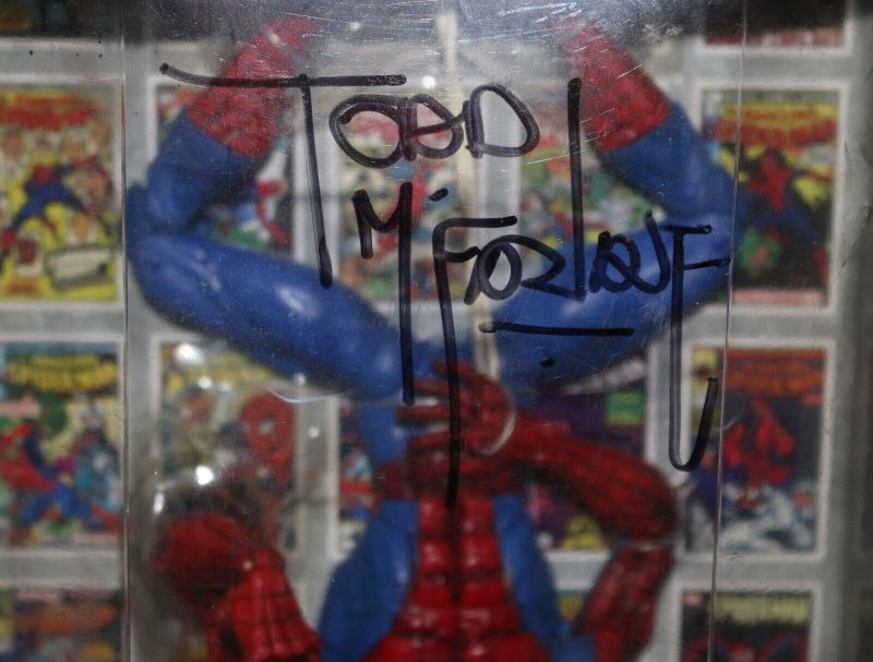 Marvel Legends Icons: Spider-Man Figure - 2006 Signed by Todd McFarlane