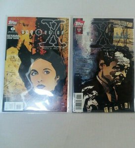 THE X-FILES #1 - SEASON ONE: DEEP THROAT AND #0 - FREE SHIPPPING