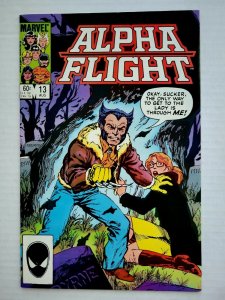 Alpha Flight #13 (Marvel, 1984) Wolverine cover