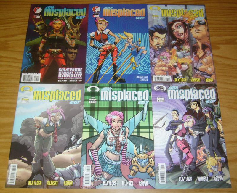 Misplaced #1-4 VF/NM complete sereis + (2) variants JOSH BLAYLOCK devil's due