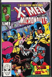 The X-Men and The Micronauts #2 (1984) Micronauts